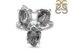 Petroleum Herkimer Diamond Rough Ring-R-Size-8 HDP-2-232