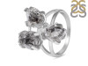 Petroleum Herkimer Diamond Rough Ring-R-Size-8 HDP-2-234