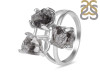 Petroleum Herkimer Diamond Rough Ring-R-Size-8 HDP-2-235