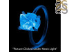 Petroleum Herkimer Diamond Rough Ring-R-Size-7 HDP-2-302