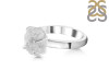 Petroleum Herkimer Diamond Rough Ring-R-Size-8 HDP-2-304