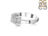 Petroleum Herkimer Diamond Rough Ring-R-Size-8 HDP-2-306