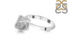 Petroleum Herkimer Diamond Rough Ring-Size-10 HDP-2-320
