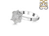 Petroleum Herkimer Diamond Rough Ring-R-Size-8 HDP-2-322