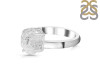 Petroleum Herkimer Diamond Rough Ring-R-Size-9 HDP-2-325