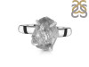 Petroleum Herkimer Diamond Rough Ring-R-Size-8 HDP-2-343