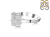 Petroleum Herkimer Diamond Rough Ring-R-Size-8 HDP-2-356