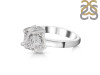 Petroleum Herkimer Diamond Rough Ring-R-Size-8 HDP-2-372