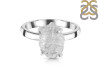 Petroleum Herkimer Diamond Rough Ring-R-Size-8 HDP-2-433