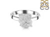 Petroleum Herkimer Diamond Rough Ring-R-Size-6 HDP-2-444