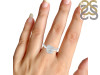 Petroleum Herkimer Diamond Rough Ring-R-Size-6 HDP-2-444