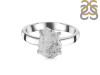 Petroleum Herkimer Diamond Rough Ring-R-Size-8 HDP-2-450