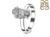 Petroleum Herkimer Diamond Rough Ring-R-Size-7 HDP-2-458