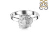 Petroleum Herkimer Diamond Rough Ring-R-Size-7 HDP-2-465