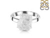 Petroleum Herkimer Diamond Rough Ring-R-Size-6 HDP-2-467