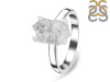 Petroleum Herkimer Diamond Rough Ring-R-Size-8 HDP-2-474