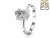 Petroleum Herkimer Diamond Rough Ring-R-Size-10 HDP-2-487