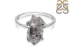 Petroleum Herkimer Diamond Rough Ring-R-Size-8 HDP-2-49