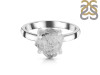 Petroleum Herkimer Diamond Rough Ring-R-Size-6 HDP-2-490