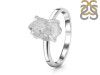 Petroleum Herkimer Diamond Rough Ring-Size-10 HDP-2-494