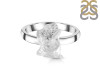 Petroleum Herkimer Diamond Rough Ring-R-Size-7 HDP-2-496