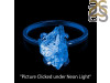 Petroleum Herkimer Diamond Rough Ring-R-Size-8 HDP-2-52