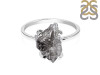 Petroleum Herkimer Diamond Rough Ring-R-Size-8 HDP-2-52