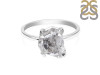 Petroleum Herkimer Diamond Rough Ring-R-Size-8 HDP-2-55