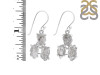 Petroleum Herkimer Diamond Rough Earring-2E HDP-3-1