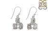 Petroleum Herkimer Diamond Rough Earring-2E HDP-3-10