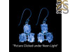 Petroleum Herkimer Diamond Rough Earring-2E HDP-3-115