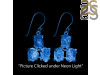 Petroleum Herkimer Diamond Rough Earring-2E HDP-3-117