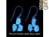 Petroleum Herkimer Diamond Rough Earring-2E HDP-3-12