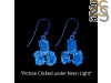 Petroleum Herkimer Diamond Rough Earring-2E HDP-3-126