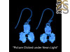 Petroleum Herkimer Diamond Rough Earring-2E HDP-3-13