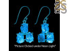 Petroleum Herkimer Diamond Rough Earring-2E HDP-3-142