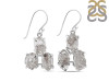 Petroleum Herkimer Diamond Rough Earring-2E HDP-3-143