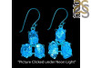 Petroleum Herkimer Diamond Rough Earring-2E HDP-3-143