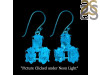 Petroleum Herkimer Diamond Rough Earring-2E HDP-3-144