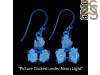Petroleum Herkimer Diamond Rough Earring-2E HDP-3-15