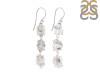 Petroleum Herkimer Diamond Rough Earring-2E HDP-3-204