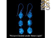Petroleum Herkimer Diamond Rough Earring-2E HDP-3-207