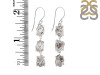 Petroleum Herkimer Diamond Rough Earring-2E HDP-3-210