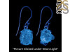 Petroleum Herkimer Diamond Rough Earring-E HDP-3-213