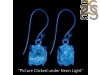 Petroleum Herkimer Diamond Rough Earring-E HDP-3-214