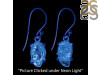 Petroleum Herkimer Diamond Rough Earring-E HDP-3-216