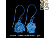 Petroleum Herkimer Diamond Rough Earring-E HDP-3-219
