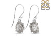 Petroleum Herkimer Diamond Rough Earring-E HDP-3-224