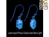 Petroleum Herkimer Diamond Rough Earring-E HDP-3-226