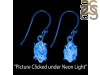 Petroleum Herkimer Diamond Rough Earring-E HDP-3-228